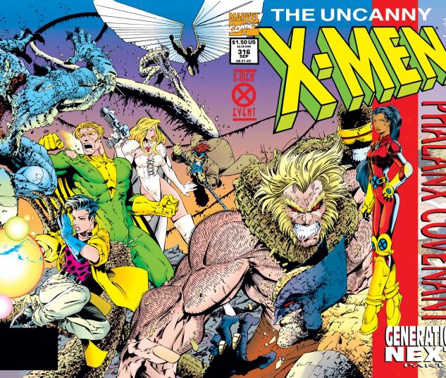 Uncanny X-Men (1963) #316 Cover