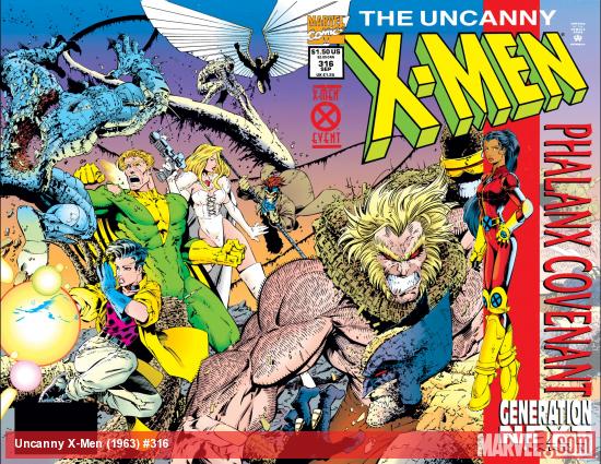 Uncanny X-Men (1963) #316 Cover