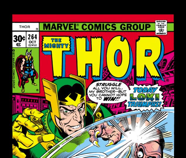 Thor (1966) #264 Cover