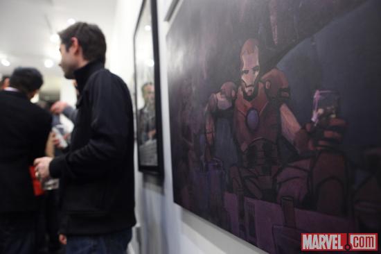 Iron Man at Gallery1988 in Los Angeles