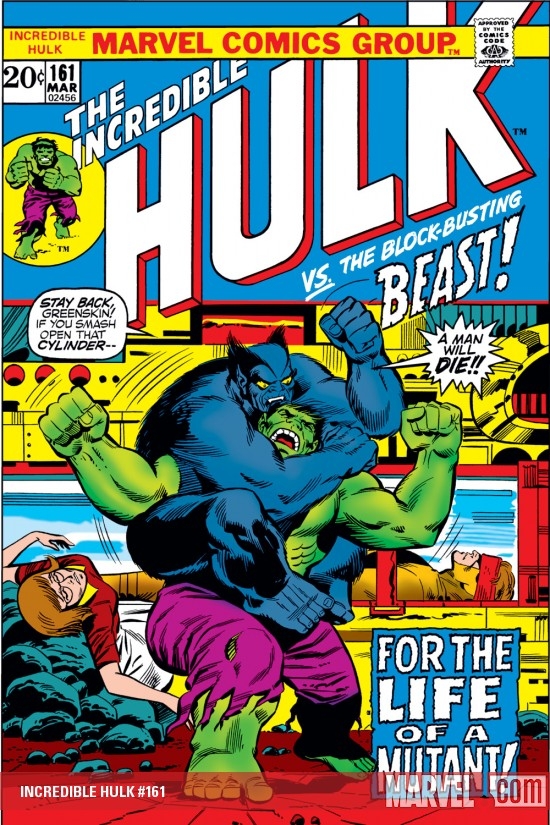 INCREDIBLE HULK #161 COVER
