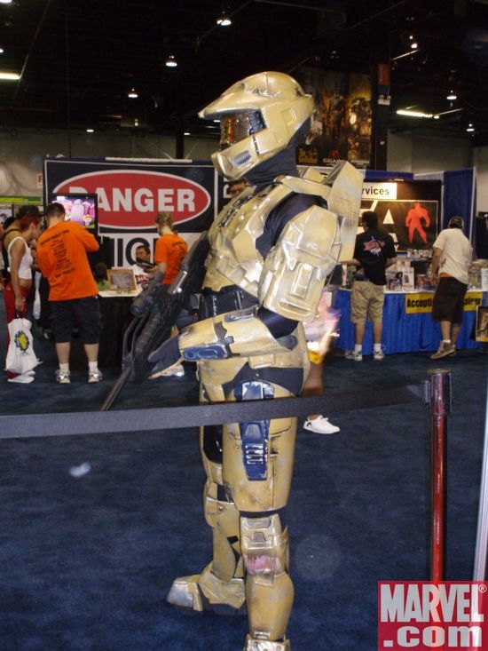 The Master Chief Guards Wizard World