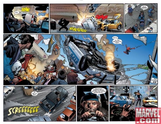 Ultimate Spider-Man #112 interior art