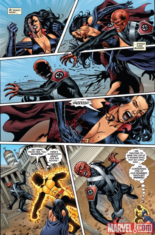 NEW MUTANTS FOREVER #3 preview page by Al Rio