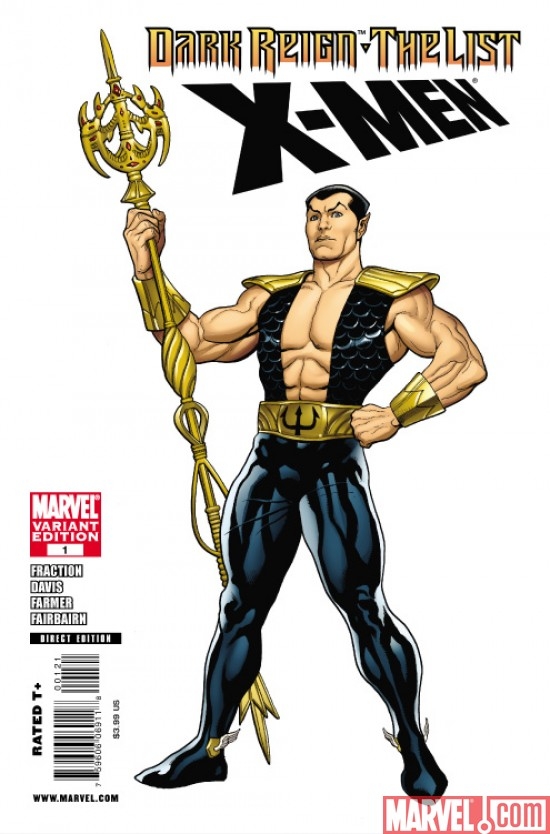 DARK REIGN: THE LIST - X-MEN Hero Variant cover by Frank Cho