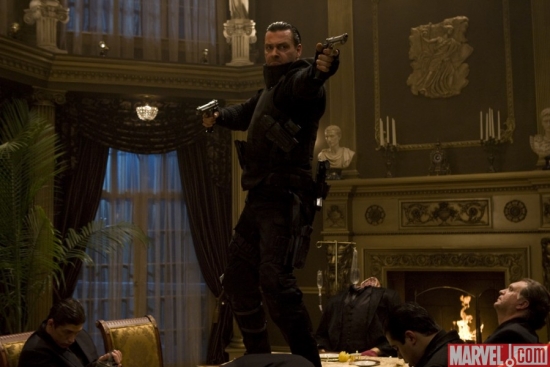 The Punisher takes aim