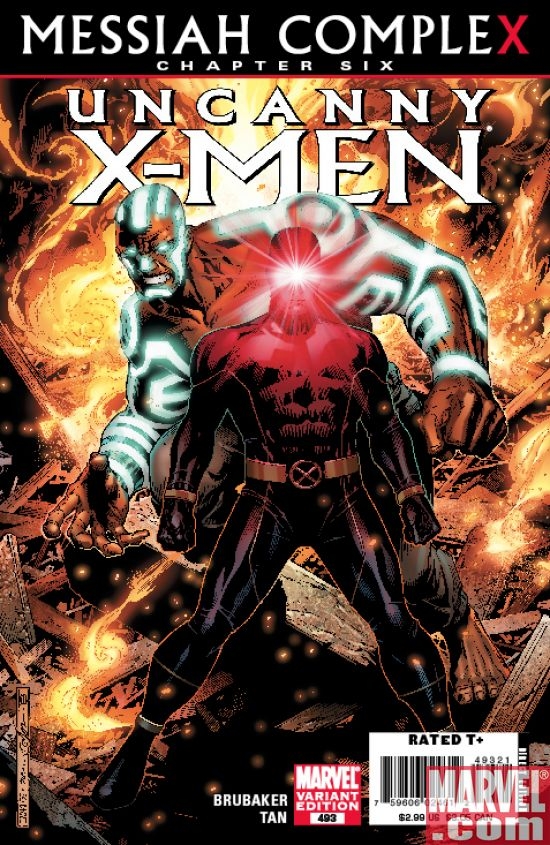 UNCANNY X-MEN #493 Variant Cover by Jimmy Cheung