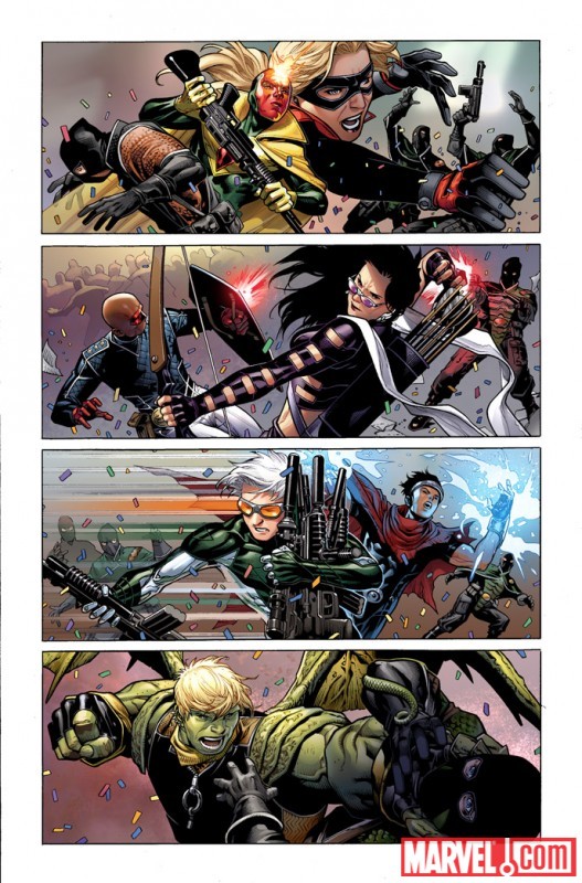 AVENGERS: THE CHILDREN'S CRUSADE #1 preview art by Jim Cheung 2