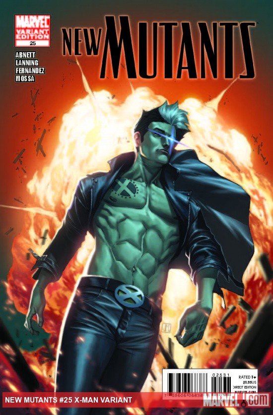 New Mutants #25 X-Man Variant