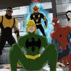 Power Man, Iron Fist, Nova, Spider-Man and White Tiger in Marvel's Ultimate Spider-Man