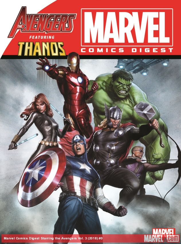 Marvel Comics Digest Starring the Avengers Vol. 3 (Digest)