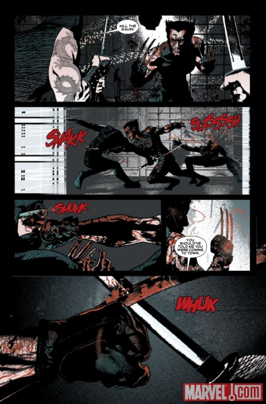 WOLVERINE WEAPON X #10 Art by C.P. Smith