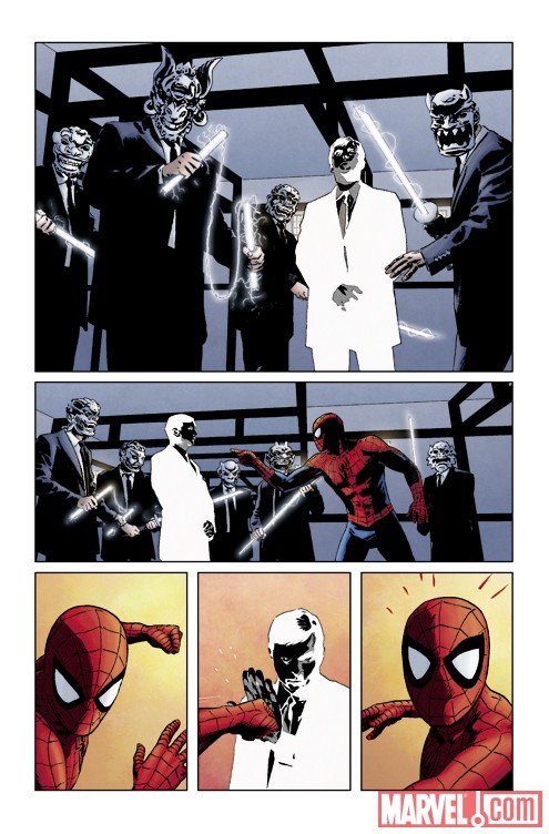 AMAZING SPIDER-MAN #621 art by Michael Lark