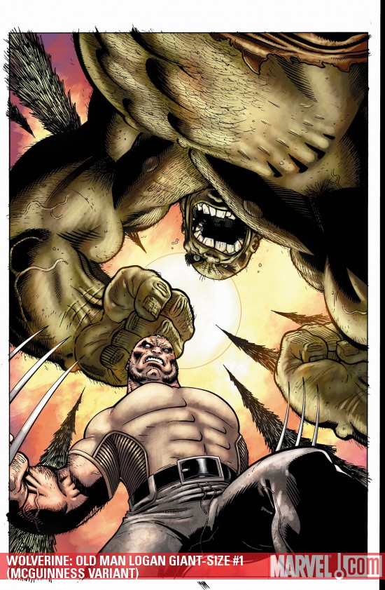 Wolverine: Old Man Logan Giant-Size (2009) #1 (MCGUINNESS VARIANT)