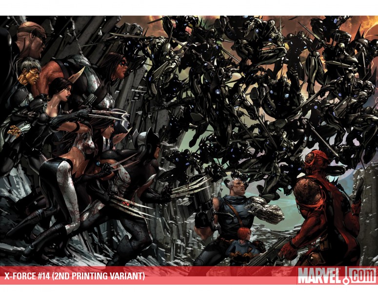 X-Force (2008) #14 (2ND PRINTING VARIANT)