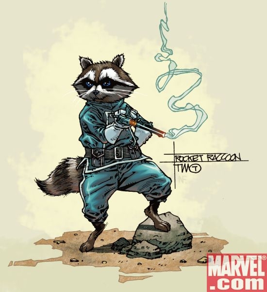 Rocket Raccoon by Timothy Green III