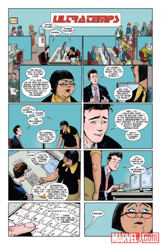 WEB OF SPIDER-MAN #8 preview art by Val Semeiks