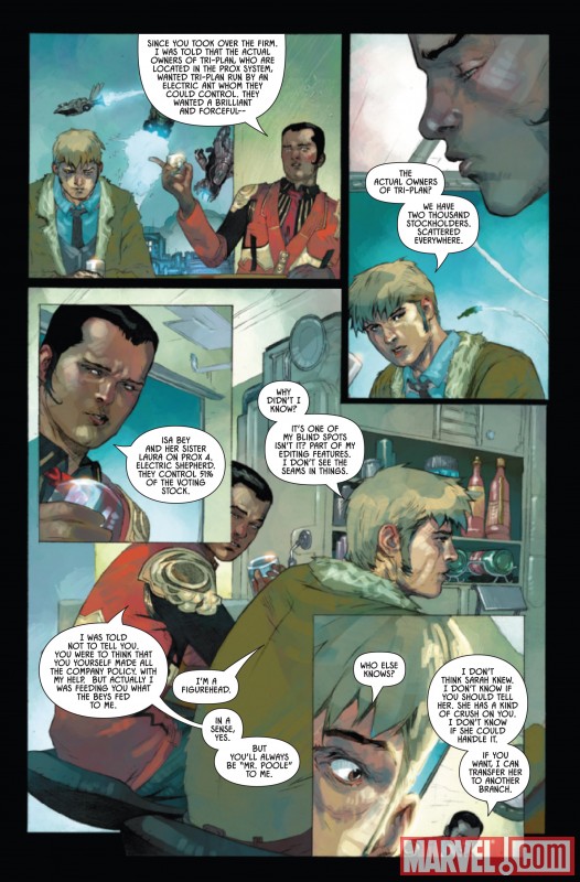 ELECTRIC ANT #3 preview art by Pascal Alixe