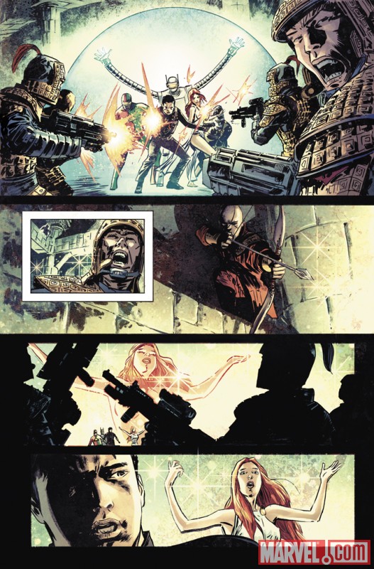 ATLAS #3 preview art by Gabriel Hardman 8