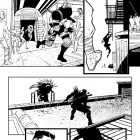 Black Panther: The Man Without Fear #519 black and white preview art by Jefte Palo