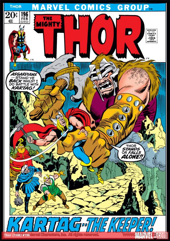 Thor (1966) #196 Cover