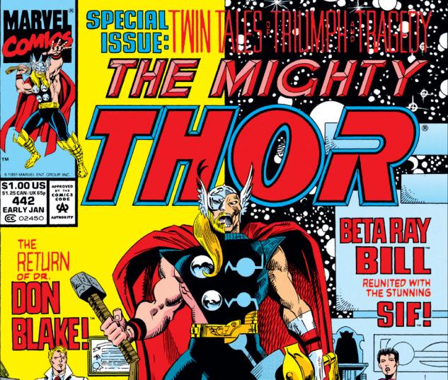 Thor (1966) #442 Cover