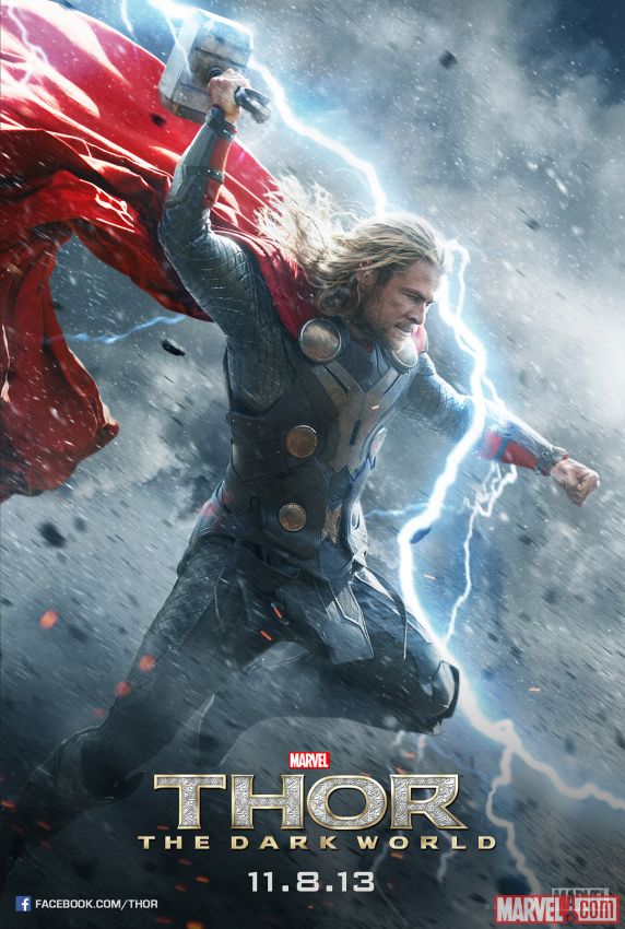 Thor character poster from Marvel's Thor: The Dark World