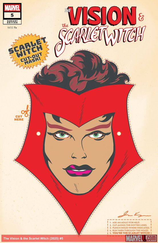 The Vision & the Scarlet Witch (2025) #5 (Variant)