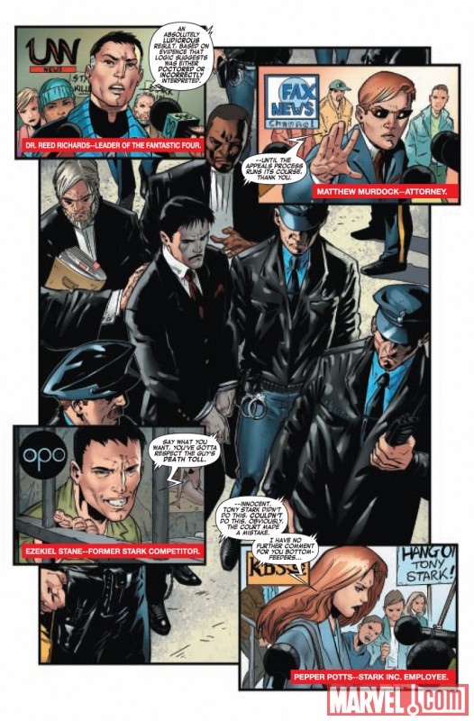 IRON MAN VS. WHIPLASH (2009) #2