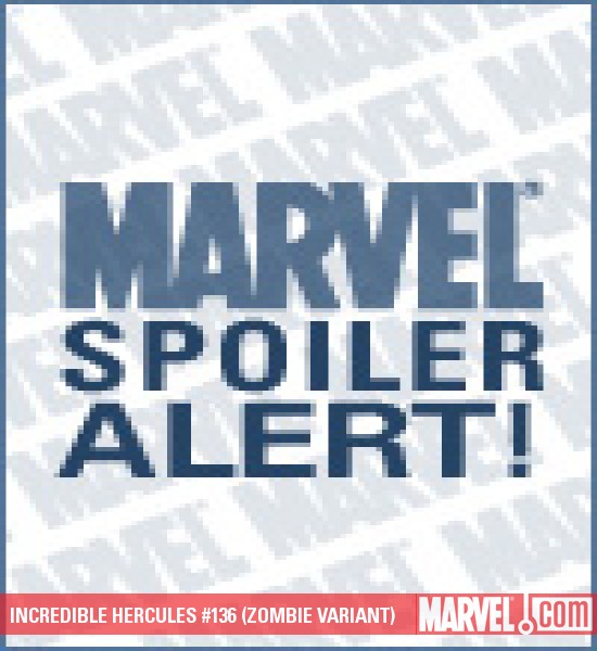 Incredible Hercules (2008) #136 (ZOMBIE VARIANT)