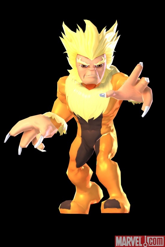 Marvel Super Hero Squad Sabbertooth