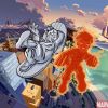 Human Torch and Silver Surfer