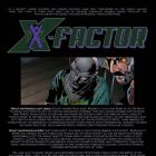 X-FACTOR #46, intro page