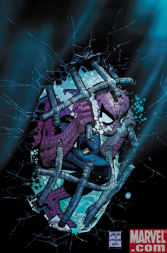 AMAZING SPIDER-MAN #587 cover by John Romita Jr.