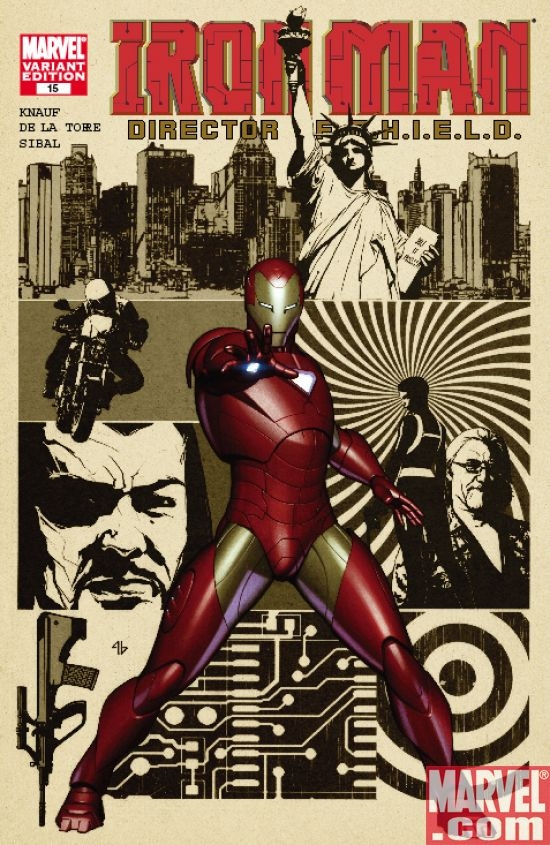 Variant cover by Adi Granov