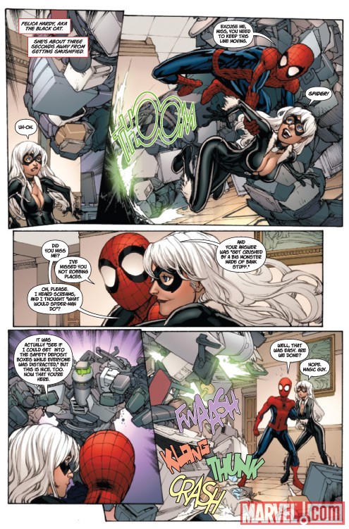 THE MANY LOVES OF THE AMAZING SPIDER-MAN #1 preview art by Michael Ryan