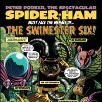 SPIDER-HAM 25TH ANNIVERSARY SPECIAL #1 preview art by Jacob Chabot