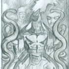 Alpha Flight #3 cover sketch by Dale Eaglesham