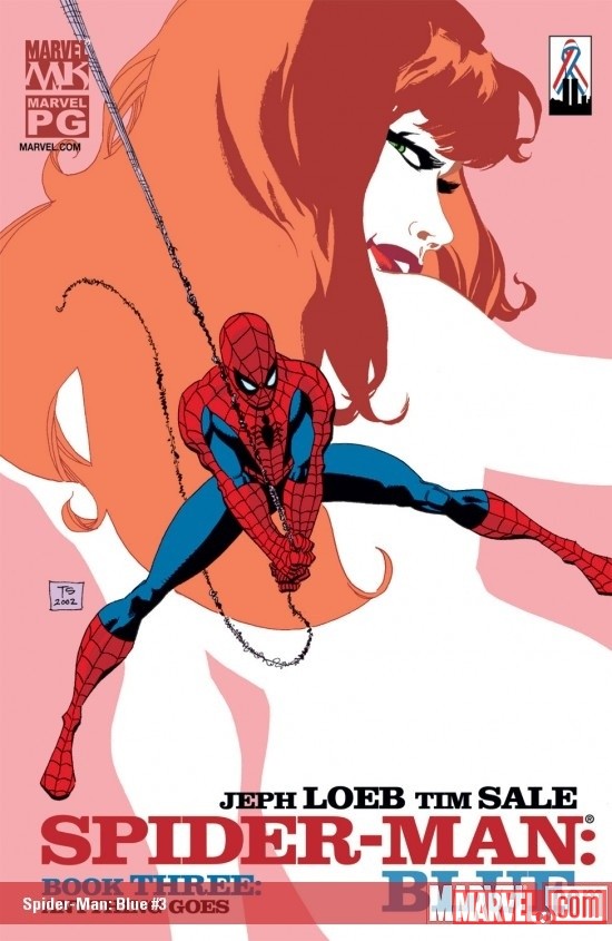 Spider-Man: Blue Book Three Cover by Tim Sale