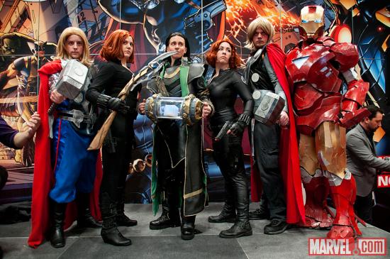 NYCC 2012: Cosplays on the Marvel Stage for the Costume Contest