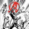 cover from New Avengers (2013) #1 (TBD ARTIST 2 SKETCH VARIANT)