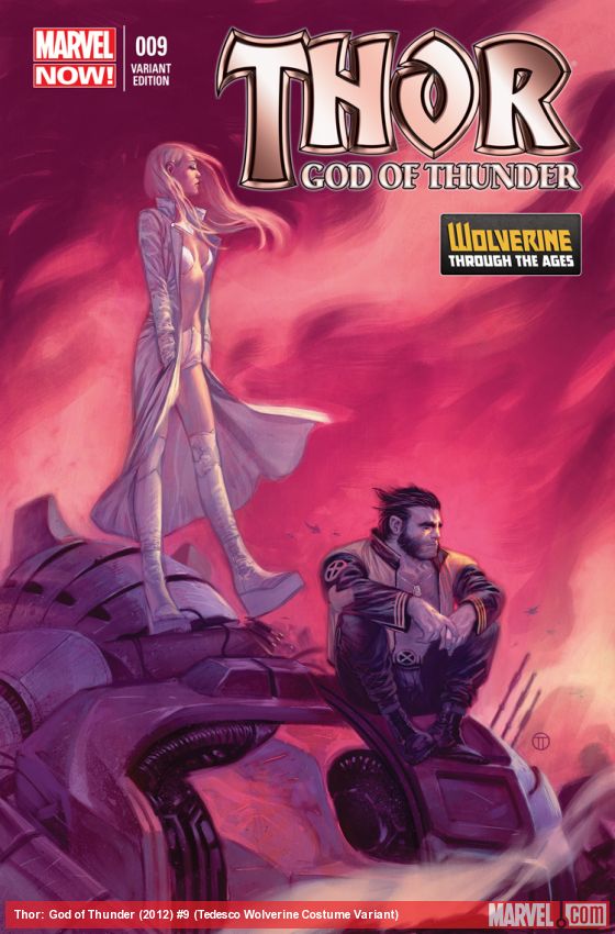 Thor: God of Thunder (2012) #9 (Tedesco Wolverine Costume Variant)