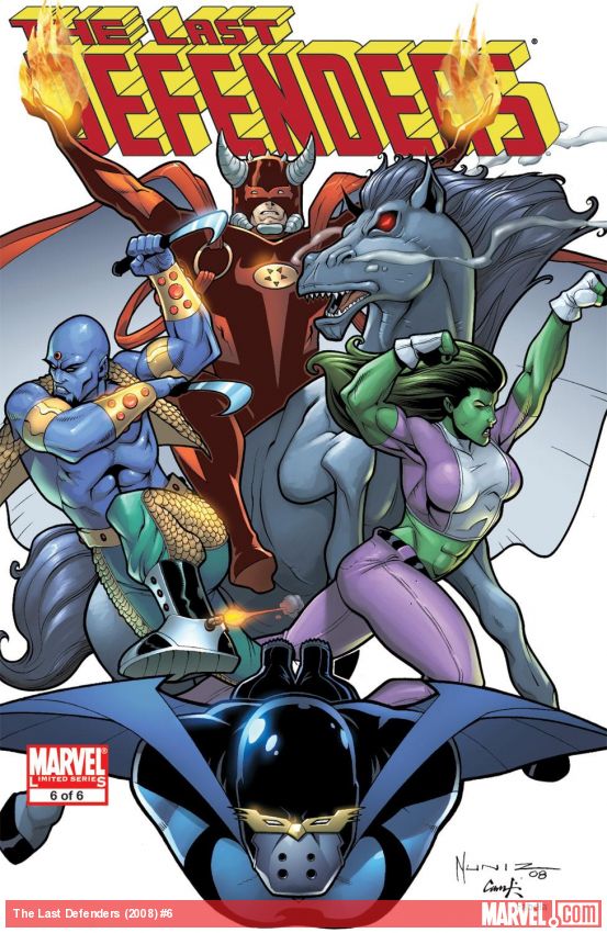 The Last Defenders (2008) #6