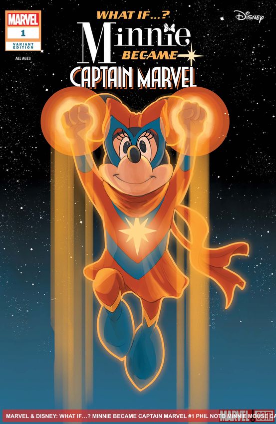 MARVEL & DISNEY: WHAT IF…? MINNIE BECAME CAPTAIN MARVEL (2025) #1 (Variant)