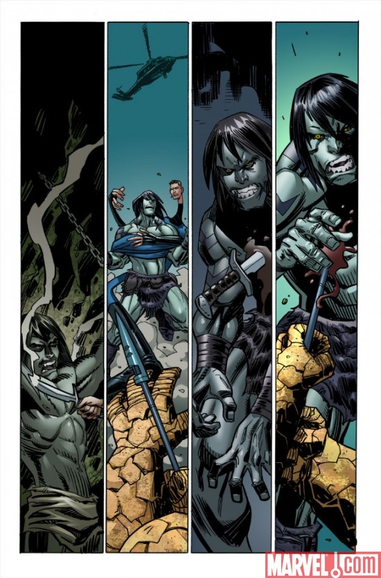 PLANET SKAAR PROLOGUE Interior Art