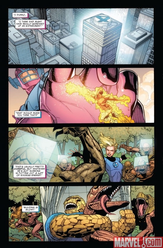 DARK REIGN: FANTASTIC FOUR #2 preview page 6