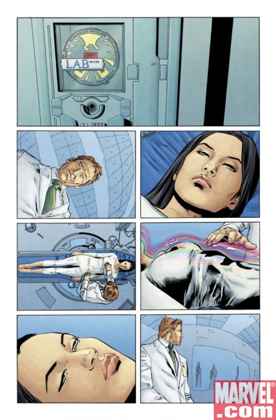 Interior Page from DARK REIGN: ELEKTRA #1