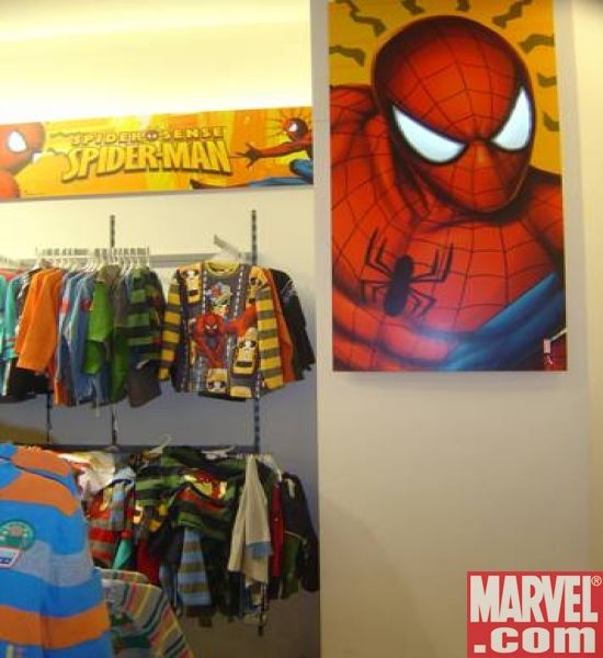 Spider-Man apparel available in Turkey