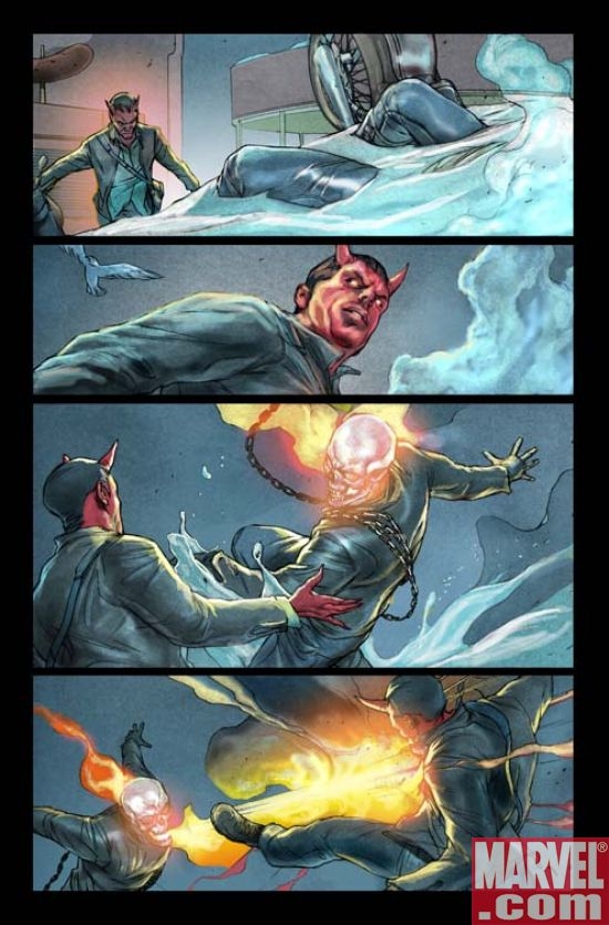 Ghost Rider Annual #1 Interior Art