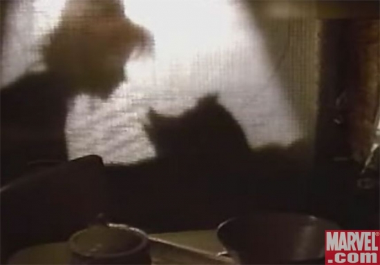 A tender moment between Howard and Beverly
